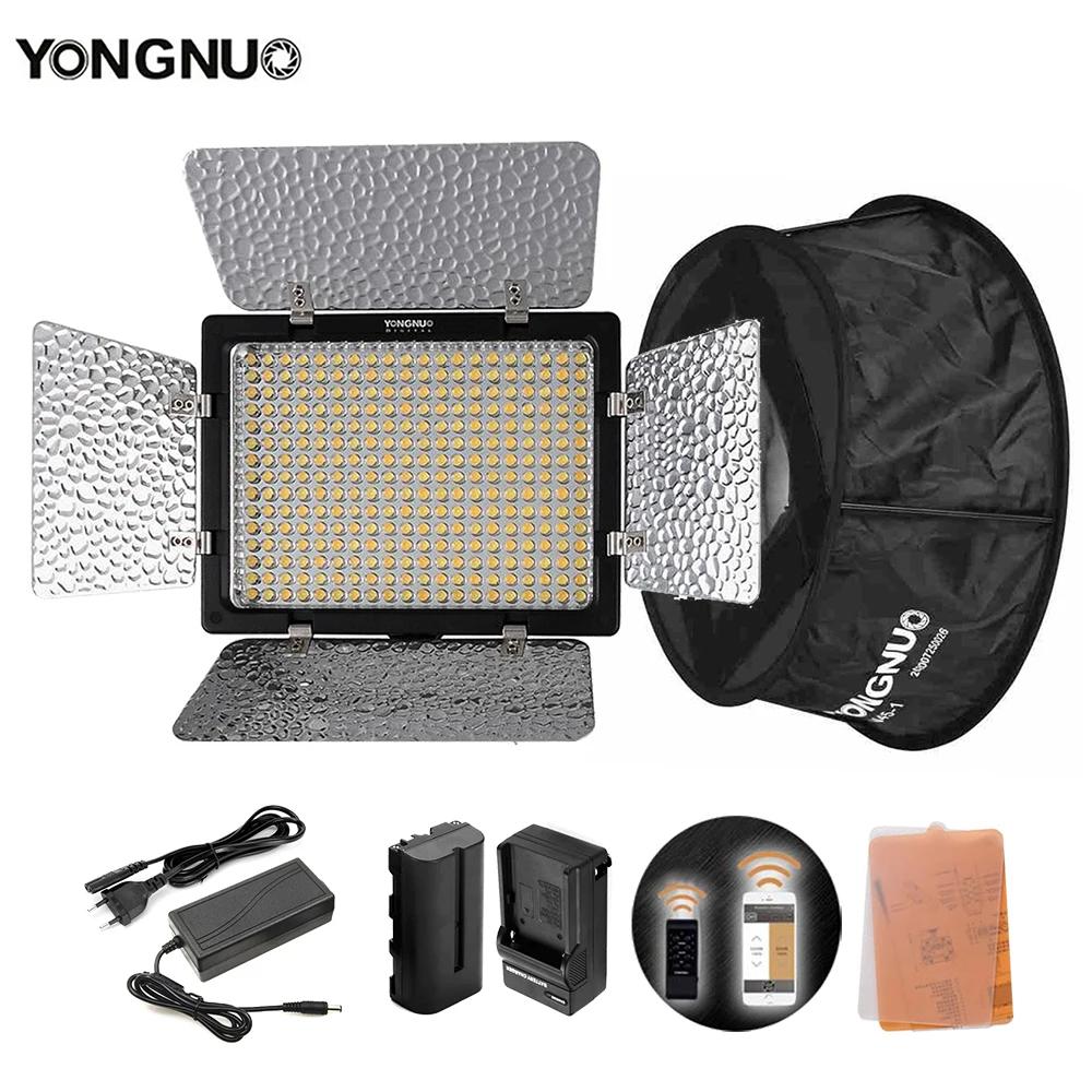 Yongnuo YN300III 3200k-5500K  ÷/5500K ȭƮ LED  Ʈ,   , ī޶ DV ĳ ܿ YN300 III